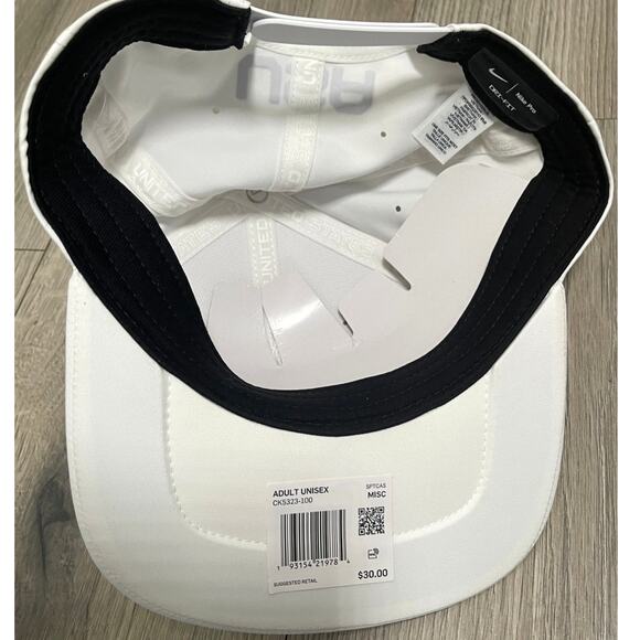 Nike Team USA 2020 Olympics Snapback Cap Hat Flag Rings White Logos RARE NWT - Picture 7 of 12